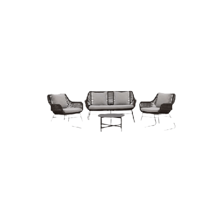 Venture Home Davao Loungegrupp Matgrupper Brun