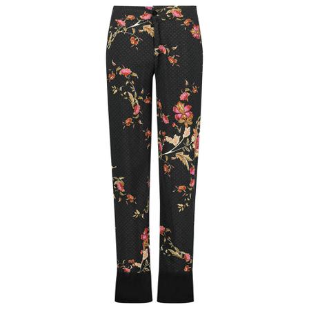 Tramontana, Kimono Pants With Flower Mix Zwart, Dames, Maat:XS