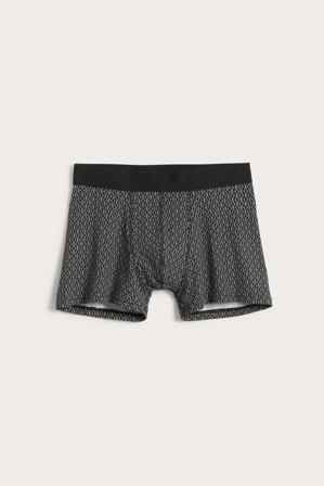 Mønstret boxer | Svart | Herre | Kappahl