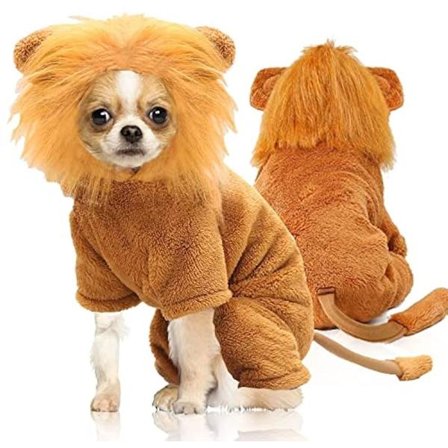 Kjæledyrklær, størrelse XS - Brystomkrets 27 cm, rygglengde 17 cm - Hunde-/katteklær - Hettegenser til hund