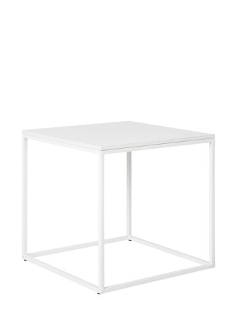 House Nordic Rasa - Side Table, White, White Frame 45X45X45 Cm - White - ONE SIZE