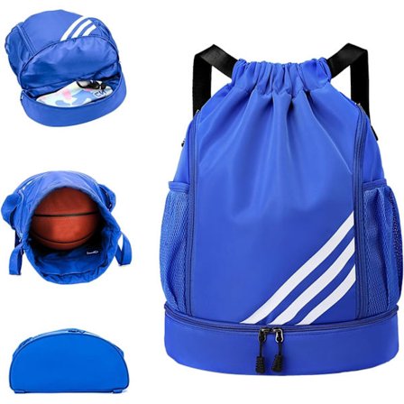 Vattentät sportväska med hjul för simning och gym med skofack