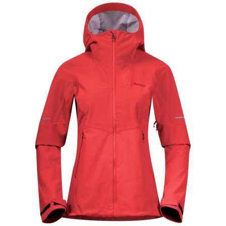 Bergans Senja Hybrid Softshell Women's Jacket Women unlined ski jackets Red XS