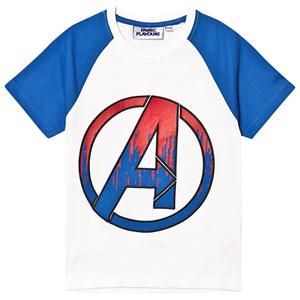 Kids - Fabric Flavours White/Blue Avengers Endgame T-Shirt 5-6 years - Tops - 5-6 years - White - Junge