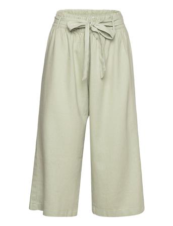 Jdydarling Mw Linen Crop Pant Wvn Lo Green Jacqueline De Yong