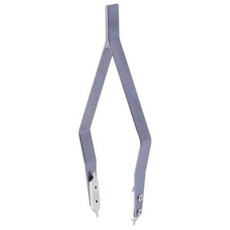 Rustfrit Stål 7825 V-Type Ur Fjederstang Tang til Urreparation