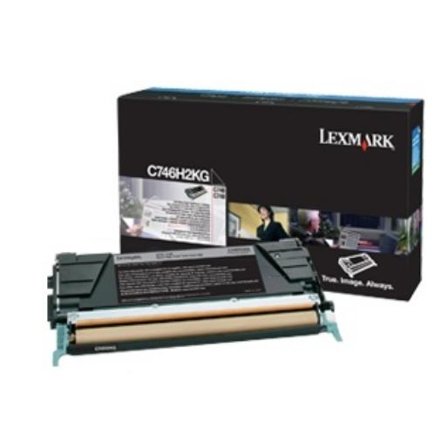 LEXMARK svart - original - tonerpatron - Lexmark Corporate
