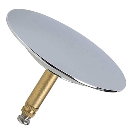 Metallisk Avløps Plugg Vask Sil Strainer Stopper Badekar Plugg Justerbar Diameter 1.7''