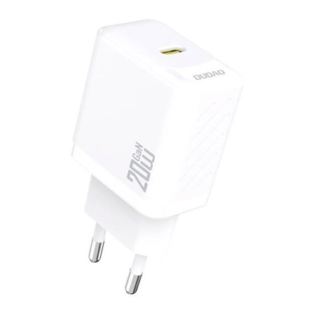 Dudao GaN USB-C lader 20W PD – Hvit