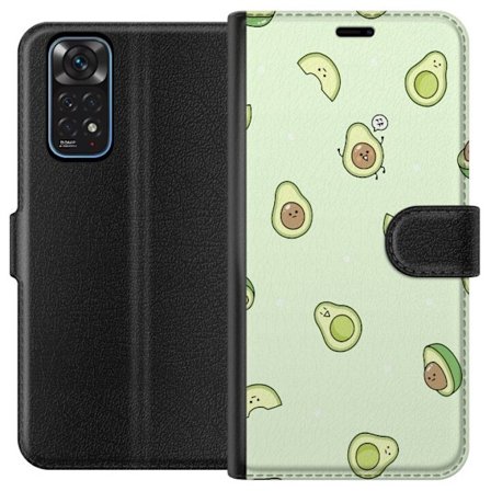 Kompatibelt Plånboksfodral till Xiaomi Xiaomi Redmi Note 11 Glad Avokado