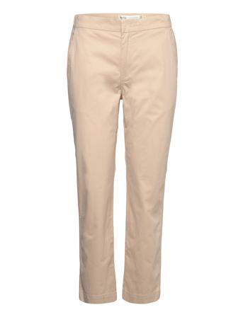 Annaleeiw Nolona Pants Chinos Bukser Beige InWear*Betinget Tilbud