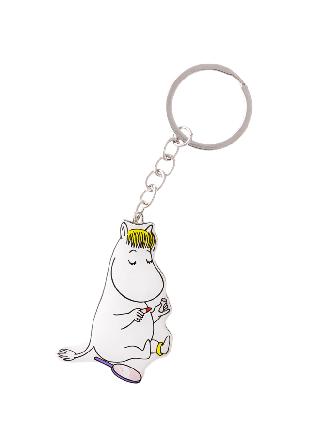 Arabia Mumin nyckelring Snorkfröken Dekoration Flerfärgad 6 CM