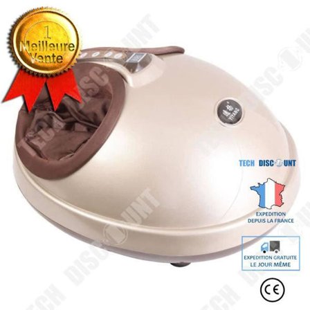 Fotmassageapparat - TD - Halkskydd - Bekväm varm massage - Atmosfärstryck