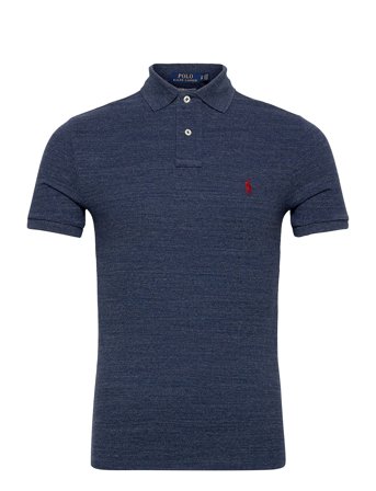 Polo Ralph Lauren The Iconic Mesh Polo Shirt - Navy - XS