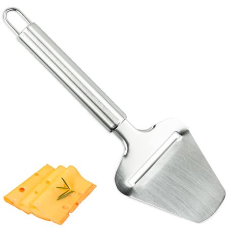 Juustohöylä, Juustoleikkuri, Manuaalinen juustohöylä Raastin Kuorija, Ruostumattomasta teräksestä valmistettu tyylikäs keittiötyökalu pehmeille ja 