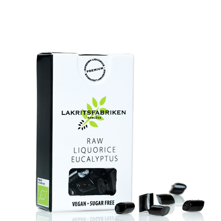 Lakritsfabriken Lakrispastiller Eukalyptus 25 g