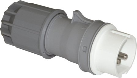 Garo PK 232-12 S Støpsel 2-polet, 32 A, for svak spenning Hvit, Stikkontakter & kabler