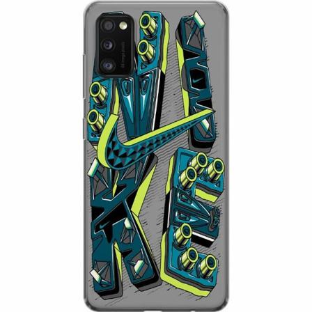 Samsung Galaxy A41 Genomskinligt Skal Nike