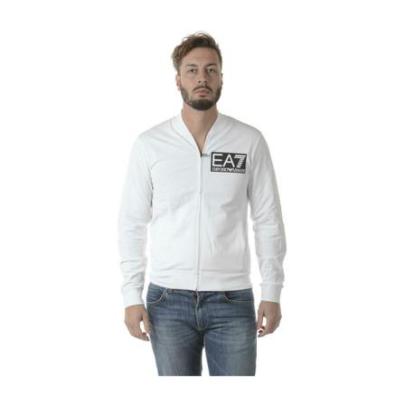 Emporio Armani Ea7, Jacket Wit, Heren, Maat:S