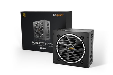be quiet! Pure Power 12 M 650W Gold PSU