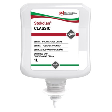 DEB Hudkräm Classic 1L - Lyreco - Städ och hygien - Tvål och hygien - Hygiensystem - Deb