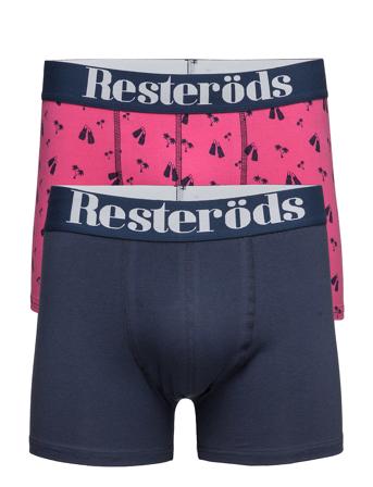 Resteröds 2 Pack Gunnar Boxer Boxershorts Blå Resteröds