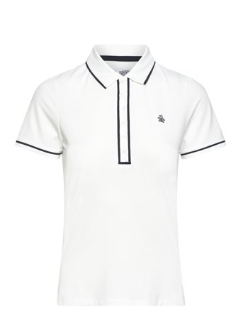 Short Sleeve Veronica Polo White Original Penguin Golf