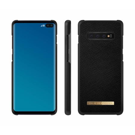 Ideal Of Sweden Samsung Galaxy S10+ Saffiano Skal - Black Svart