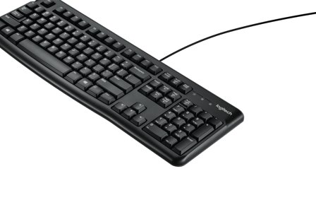 Logitech K120 - tastatur - Belgisk Inn-enhet