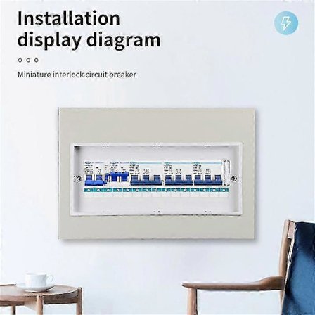 2P+2P AC Dobbelt Strøm Manuel Overførselskontakt Afbryder MCB 50HZ/60HZ, 16A