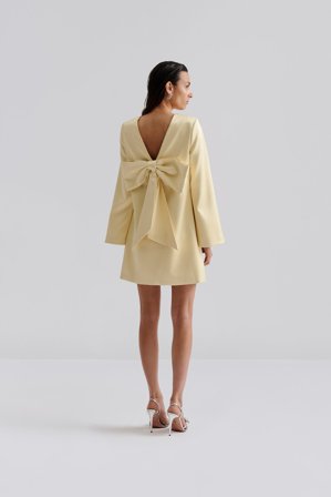 Malina - Elna mini dress - 46 - Lemon