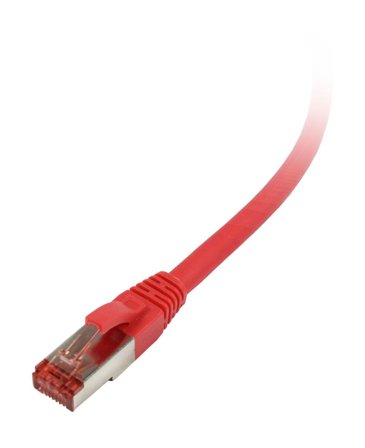 SYNERGY Patchkabel RJ45, CAT6 250Mhz, 0.15m rot, S-STP(S/FTP), Synergy 21,