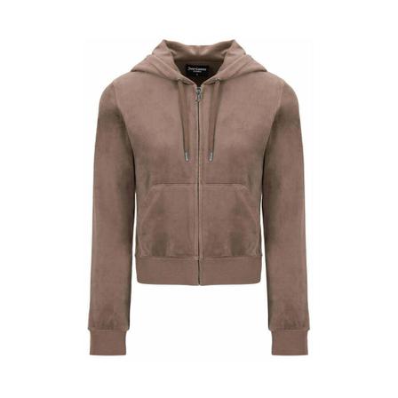 Juicy Couture Zip-throughs Brun, Dame Striktrøjer og sweatere
