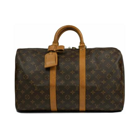 Louis Vuitton Vintage Pre-owned Taske Keepall 45 Brun, Dame Vintage Tasker, Størrelse: ONE Size