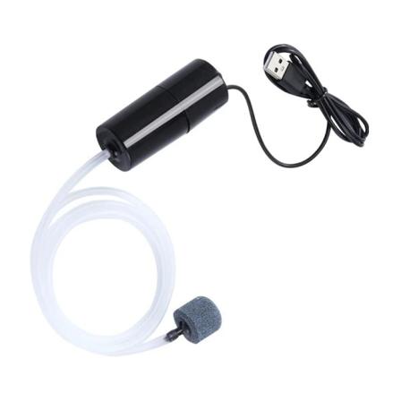 Kotitalous hiljainen ilmastaja pieni ilmastaja mini USB akvaario ilmastaja ladattava pumppu ilmastaja kalastus kalanviljely 1 kpl