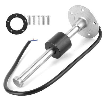 Universal Drivstoffsensor Vann Drivstoffnivåsender IP67 Beskyttelse for Marinebåt Lastebil 0?190ohm EU Standard 200mm / 7.9in