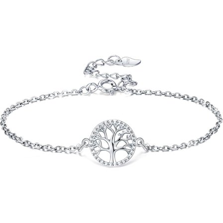 Women's Tree of Life Bracelet with Gift Box Christmas Mother's Day