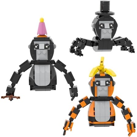 Byggklossar Gorilla Tag Monke Pussel Byggmodell Leksaker Barn Presenter NY