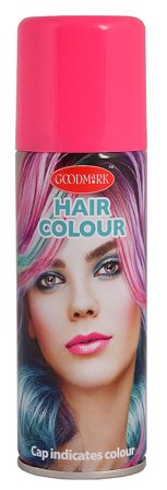 Kulørt Hårspray Party succes hair colour 125 ml. Pink, Hår, Hårfarve, Washouts