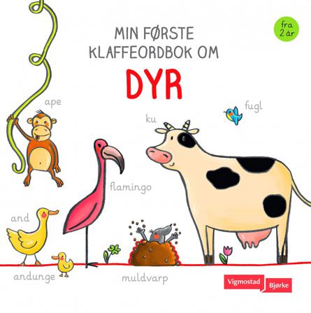 Min første klaffeordbok om dyr - Bok - Board book