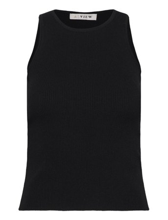 A-View | Rib Knit Tank Top | S