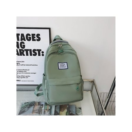 Student Ryggsäck Canvas Väska Datorväska Resväska4