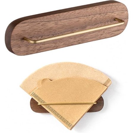 Kaffefilterholder - Kaffefilter Holder - Filterposeholder - Veggmontering - Universell kaffefilterholder - Egnet for kaffebar/hjem/kontor