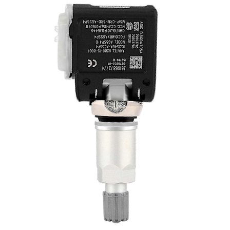 Rengaspaineanturi A0009052102 sopii Mercedes- E-sarjaan W213, autonosat, rengaspaineen valvonta, musta/hopea