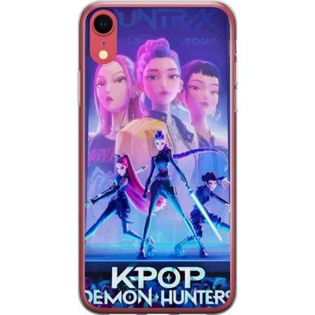 Kompatibelt Mobilskal till Apple Apple iPhone XR Trendiga KPop Demon Hunters docka figur