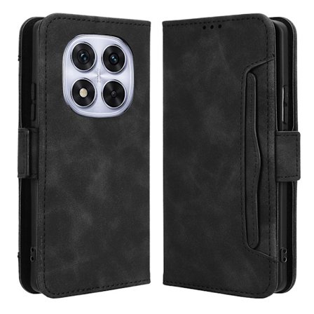 Xiaomi Redmi Note 14 Pro / Pro+ 5G Wallet Cover with extra card holder - Black