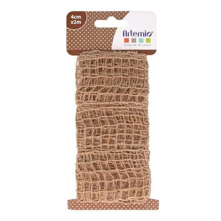 Juteband - Spaljé - 2 m x 4 cm