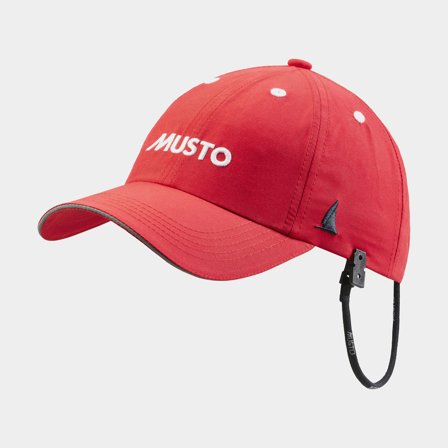 Casquette de voile Musto Essential Fast Dry Crew Cap, True Red, One-Size