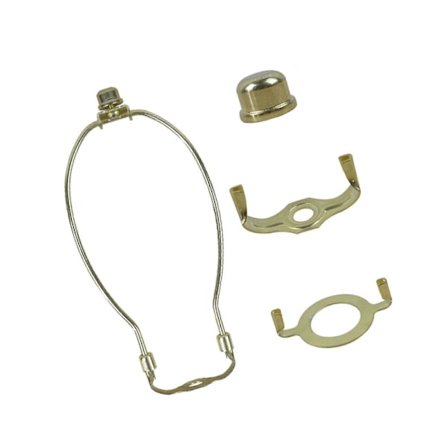 Avtakbar Lampeskjermholder med Toppknott For Bordgulvlampe Elegant Og (FMY)