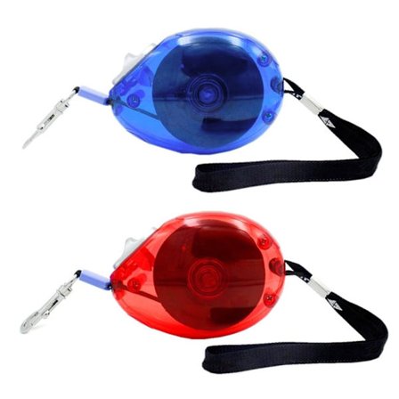 2 stk. innfellbare bånd 360° hundetreningsledning med tape og krok